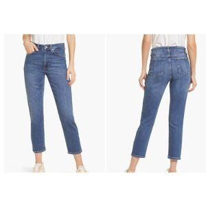 Rag & Bone Nina High Rise Ankle Cigarette Womens Jeans Sz 27